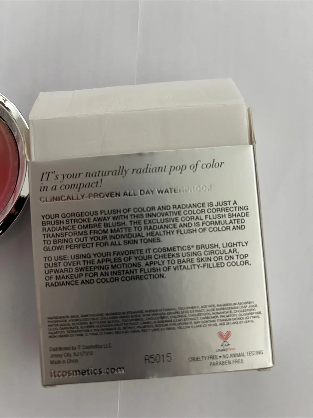 it cosmetics CC+ Radiance Ombré Blush — Coral to Pink Gradient